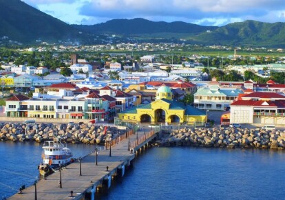 Бастер, столица Федерации Сент-Киттс и Невис