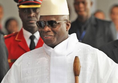 Президент Гамбии Яхья Джамме. Фото: Kibaaro News