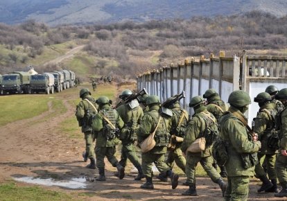 Вражеская армия в Крыму