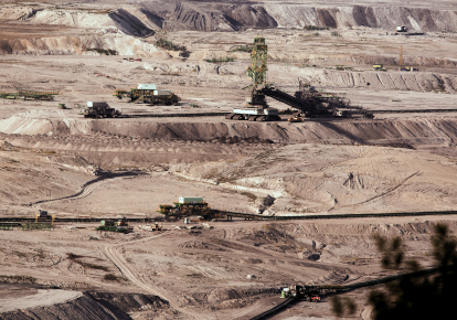 Видобуток бурого вугілля на шахті "Турув" (Польща)