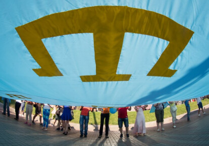 Участники марша на Крым планируют 3 мая 2020 года пересечь административную границу с полуостровом. Фото: УНИАН