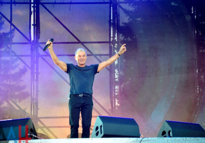 Фото с концерта в Донецке 4 августа