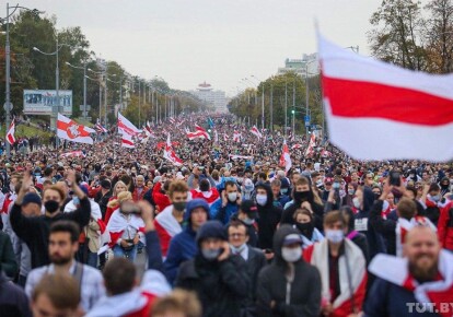 Митинг в Минске 27 сентября