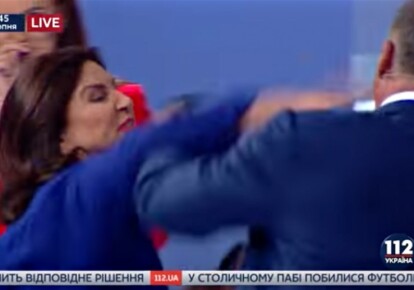 Богословская устроила драку с Червоненко в прямом эфире. Фото: скриншот