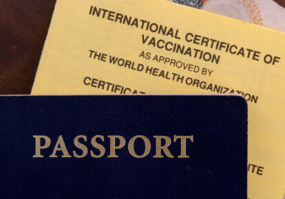 В течение ближайших трех месяцев в Европе появятся сертификаты вакцинации