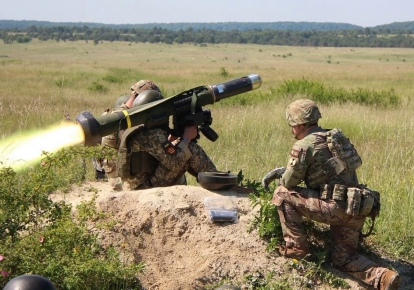 Бойові пуски протитанкових ракетних комплексів (ПТРК) "Джавелін"/armyinform.com.ua