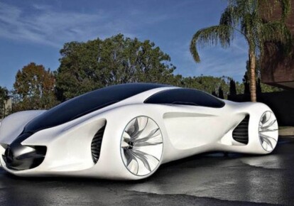 Один из концептов автомобиля будущего