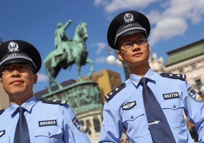 Китайские полицейские, иллюстративное фото