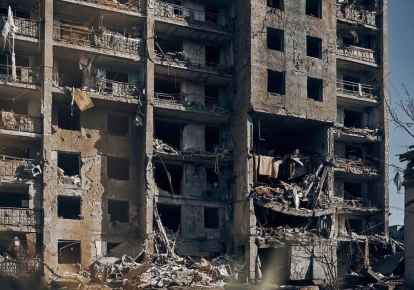 Разрушена многоэтажка в результате российского ракетного удара (пгт Сергеевка, Одесская область)