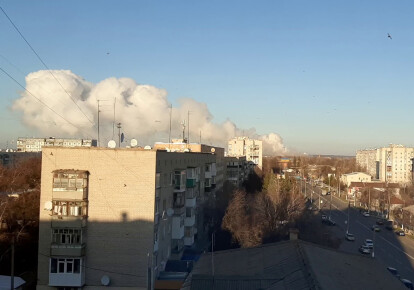 На Балаклейском военном арсенале в Харьковской области произошли взрывы