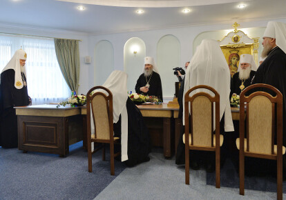 Заседание Священного Синода РПЦ в Минске 15 октября