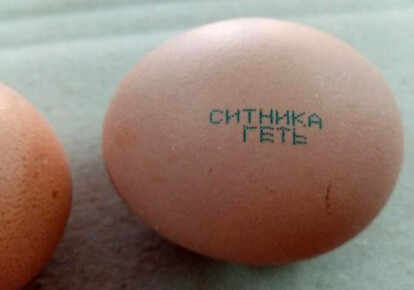 Яйце з написом "Ситника – геть!" передали голові НАБУ Артему Ситнику