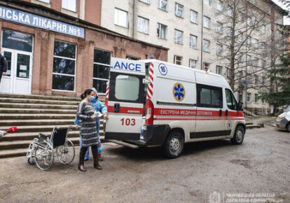 В Черновицкой городской клинической больнице №1 провели эвакуацию пациентов