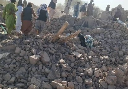 Землетрус в Афганістані