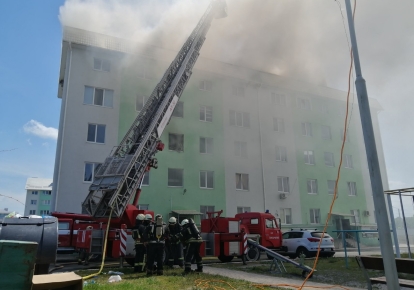 Наслідки вибуху в Білгородці