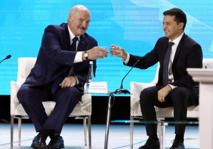 Александр Лукашенко и Владимир Зеленский
