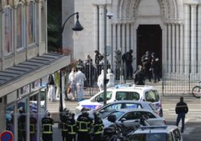 Теракт в базилике Нотер-Дам в Ницце