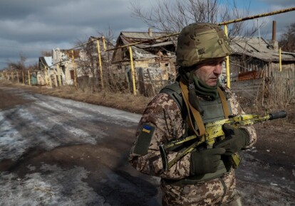 Война на Донбассе, иллюстративное фото