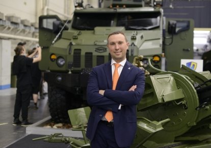 Генеральний директор ТОВ "Українська бронетехніка" Владислав Бельбас