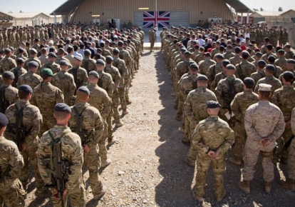 Британские военные