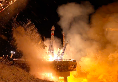 Запуск в РФ ракети-носія Союз-2.1б із військовим супутником