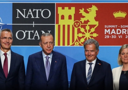 Турция сняла свои возражения против вступления в НАТО Швеции и Финляндии