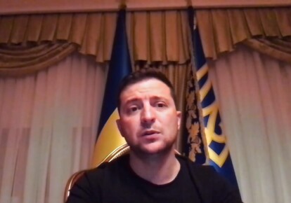 Владимир Зеленский / Скриншот видео  записанного в больнице Феофания
