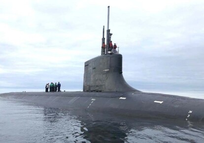 Подводная лодка США USS Seawolf (SSN-21) у берегов Норвегии / US Navy