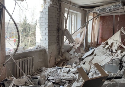 Российские войска разрушили детский сад