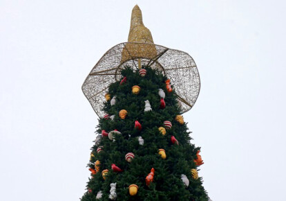 Новогодняя елка на Софийской площади