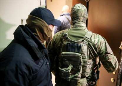 СБУ проводит обыски в КГГА. Фото: УНИАН
