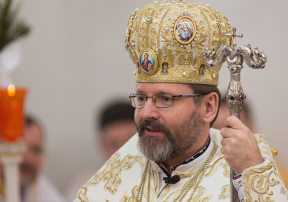 Митрополит Святослав: Украинская греко-католическая церковь будет сотрудничать с новым президентом. Фото: УНИАН