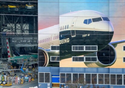 Завод Boeing у місті Рентон (штат Вашингтон). Фото: Getty Images