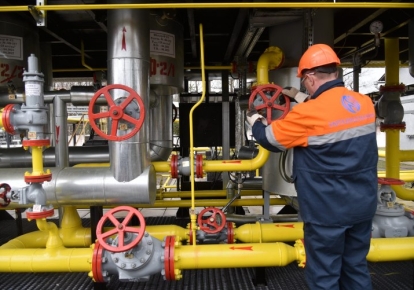 Видобуток газу компанією "Укргазвидобування" падає протягом останніх трьох років