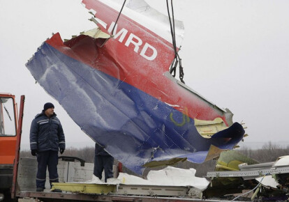 На місці аварії MH17. Фото: Getty Images