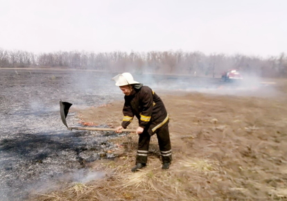 Под Киевом горит торф