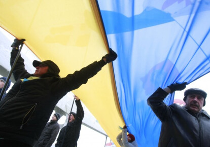 Україна відзначає 100-річчя Акту злуки УНР і ЗУНР - День Соборності. Фото: УНІАН