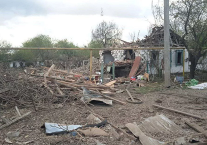 Будинок, в якому мешкала родина, вбита російським обстрілом