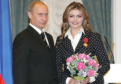 Кабаєва та Путін