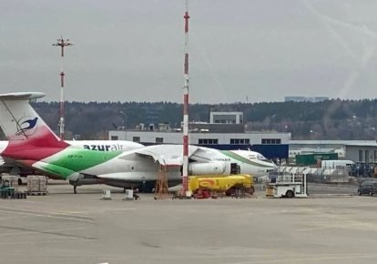 Іранський літак в аеропорту "Внуково"