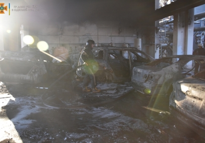 Пожар на заводе "Лукойл"