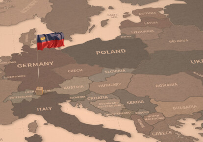 Княжество Лихтенштейн - одно из самых маленьких стран Европы / Фото:  Shutterstock