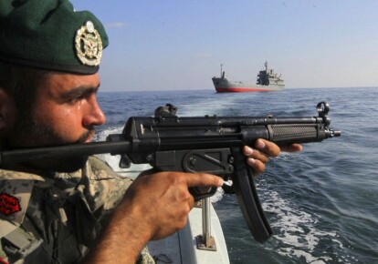 Иранский патруль в Ормузском проливе