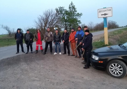 Жителі села Десантне Одеської області створили збройний загін самооборони