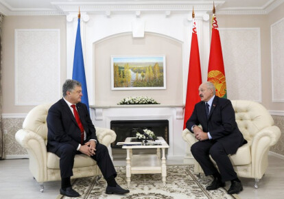 Петр Порошенко встретился с президентом Беларуси Александром Лукашенко