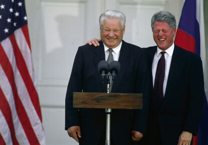 Всплыл секретный разговор Ельцина и Клинтона о Путине. Фото: Getty Images