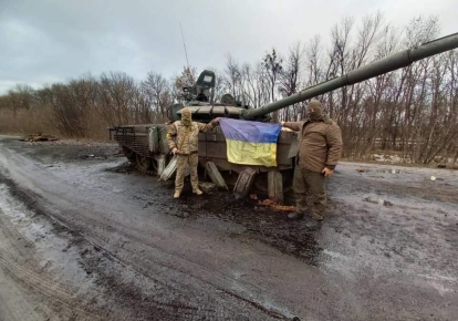 Российское войско потеряло 250 танков
