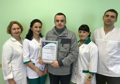 Робоча група з отримання сертифікату НАССР ТОВ "СП" Весна 21 "на чолі з Максимом Величко