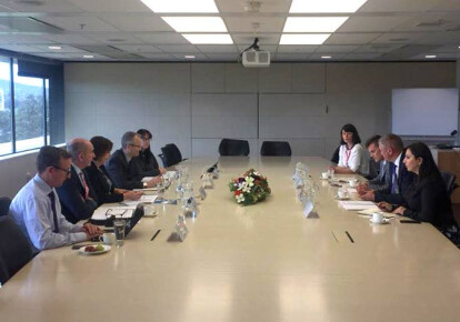 Председатель Нацполиции Украины Сергей Князев провел встречу с заместителем комиссара Федеральной полиции Австралии Лиан Клозе