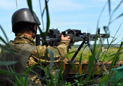 Украинский военный погиб в результате обстрелов боевиков на Донбассе